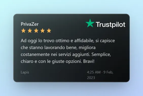 Ad oggi lo trovo ottimo e affidabile